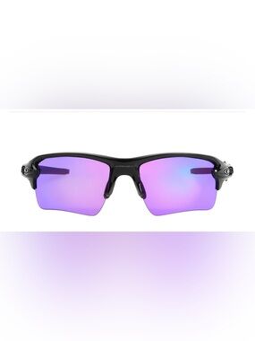 Oakley FLAK 2.0 Sunglasses with Pink/blue mirror lenses w/hardshell case